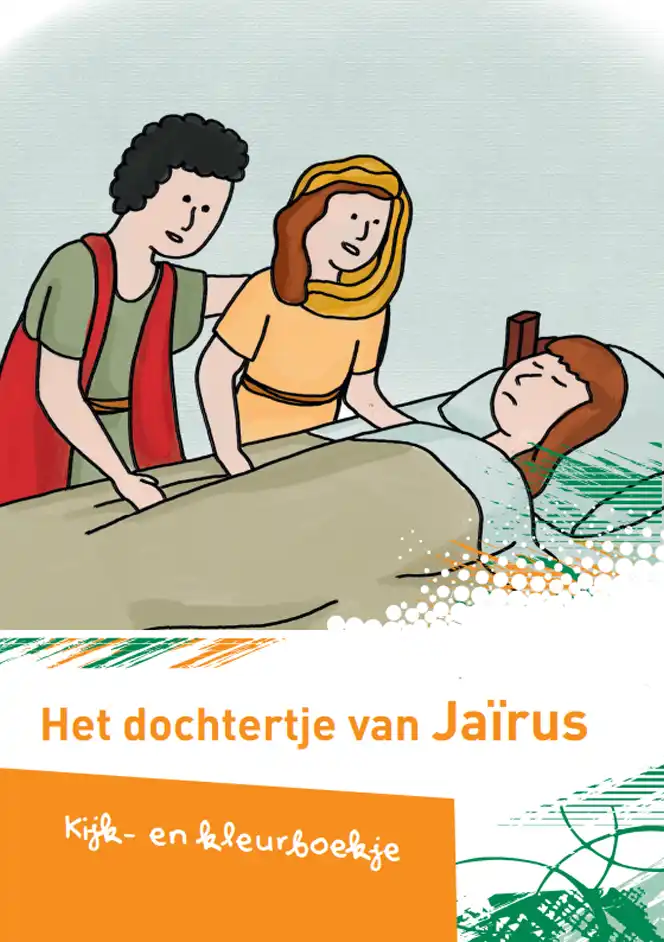 Kijk en kleurboekje het dochtertje van Jairus EVGG