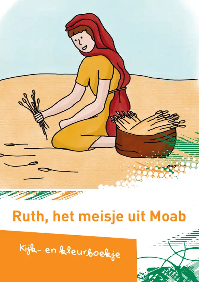 Kijk en kleurboekje Ruth het meisje uit Moab EVGG